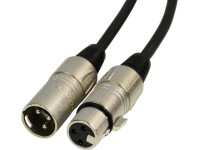Proel Cabo XLR Fêmea para XLR Macho, 3 metros - BULK250LU3 Proel Cabo XLR Fêmea para XLR Macho, 3 metros - BULK250LU3
